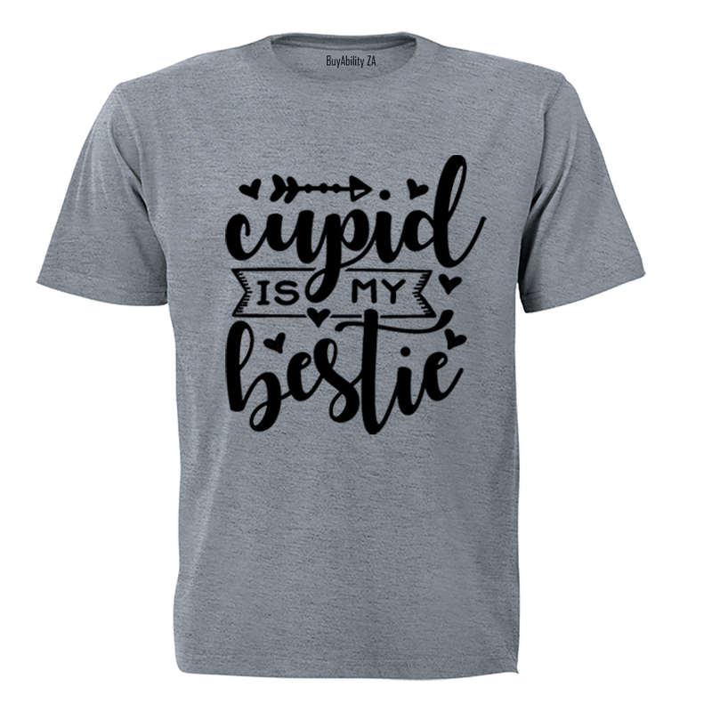Cupid is my Bestie - Valentine - Kids T-Shirt
