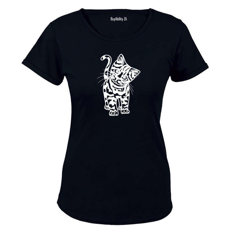 Cute Kitten - Ladies - T-Shirt