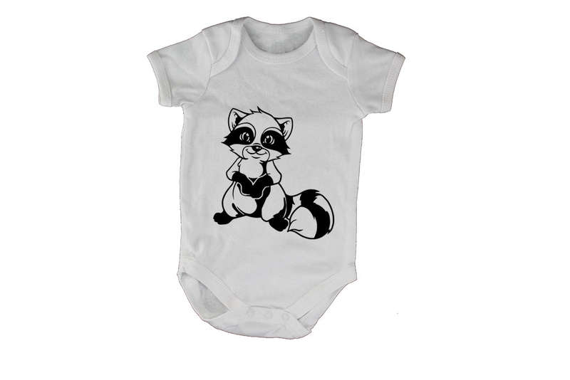 Cute Raccoon - Baby Grow
