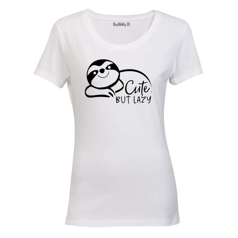 Cute But Lazy - Ladies - T-Shirt
