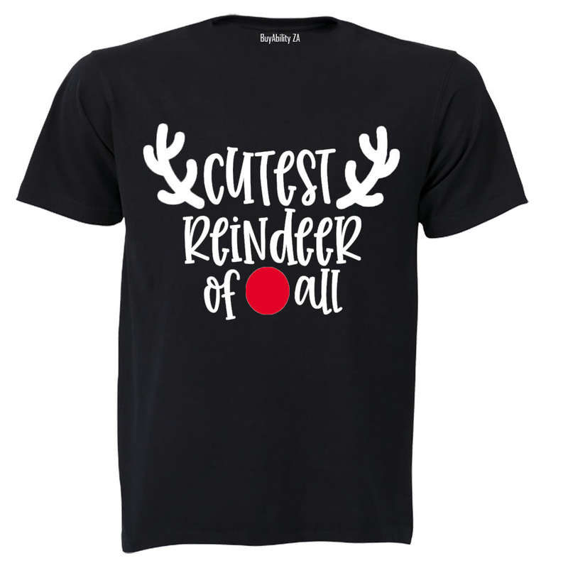 Cutest Reindeer of All - Christmas - Kids T-Shirt