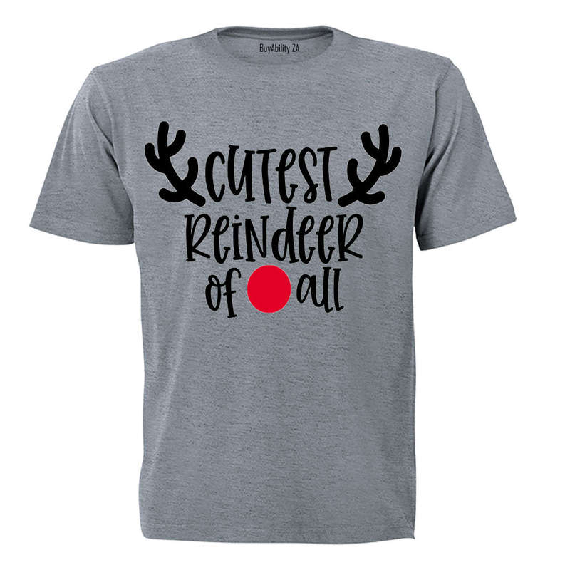 Cutest Reindeer of All - Christmas - Kids T-Shirt