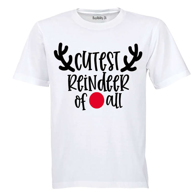 Cutest Reindeer of All - Christmas - Kids T-Shirt