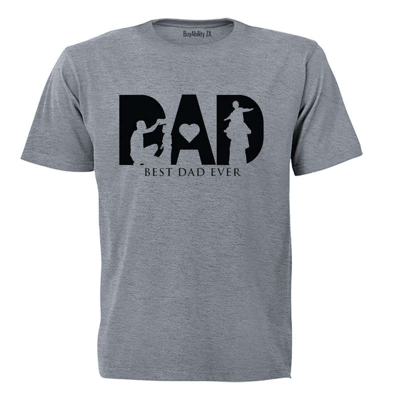 DAD - Best Dad Silhouette - Adults - T-Shirt