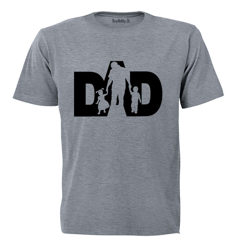 DAD - Family Silhouette - Adults - T-Shirt