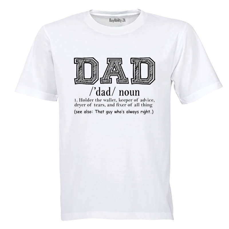 DAD - Noun - Adults - T-Shirt
