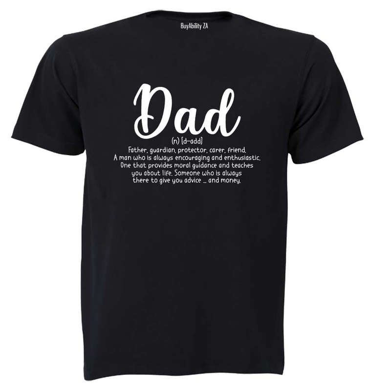 Dad Definition - D-ADD - Adults - T-Shirt