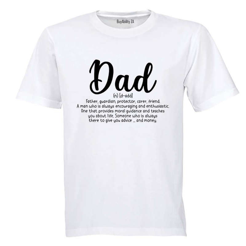 Dad Definition - D-ADD - Adults - T-Shirt