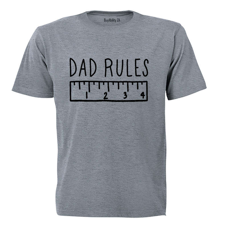 Dad Rules - Adults - T-Shirt