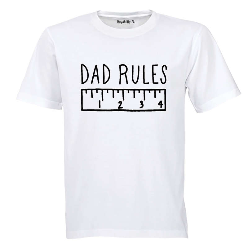 Dad Rules - Adults - T-Shirt