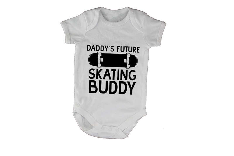 Daddy's Future Skating Buddy - Baby Grow