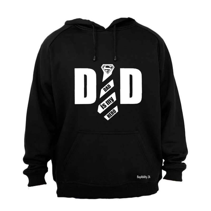 Dad Is My Hero - Tie - Hoodie