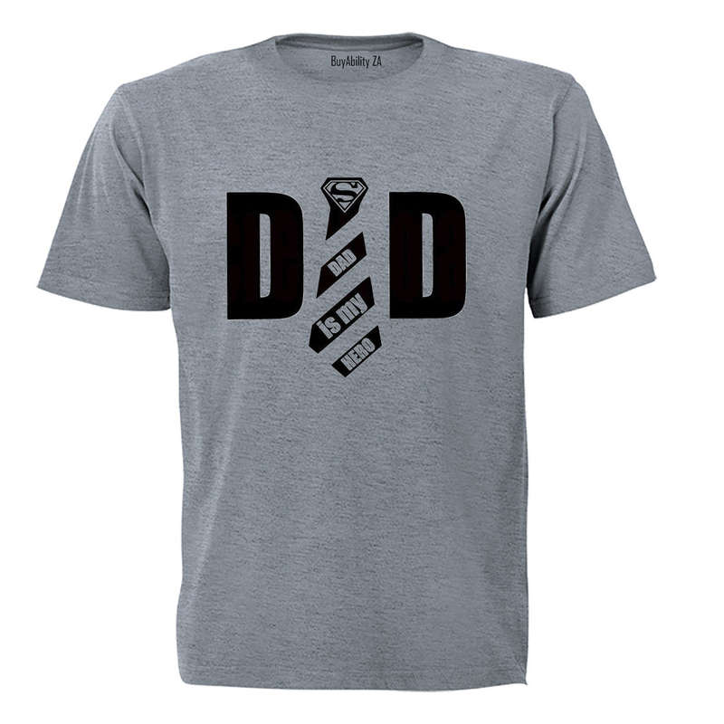 Dad Is My Hero - Tie - Adults - T-Shirt