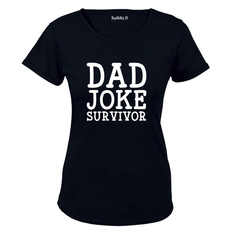 Dad Joke Survivor - Ladies - T-Shirt