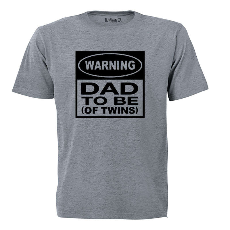 Dad To Be - Of TWINS - Adults - T-Shirt