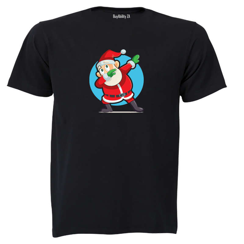 Dancing Christmas Santa - Kids T-Shirt