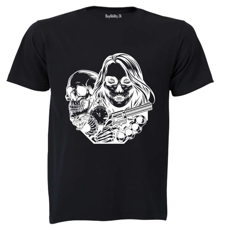 Deadly Girl - Halloween - Adults - T-Shirt