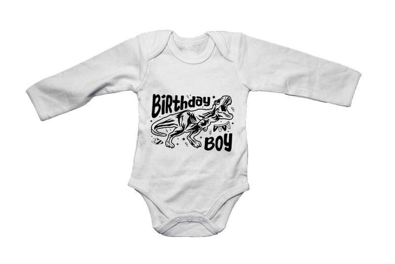 Dinosaur Birthday Boy - Baby Grow