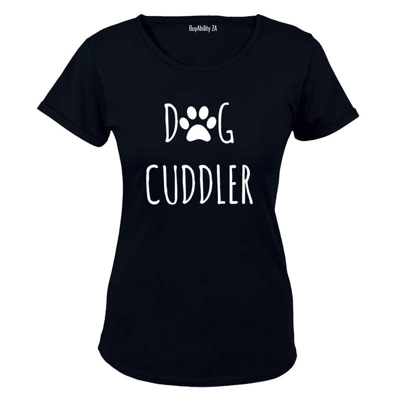 Dog Cuddler - Ladies - T-Shirt