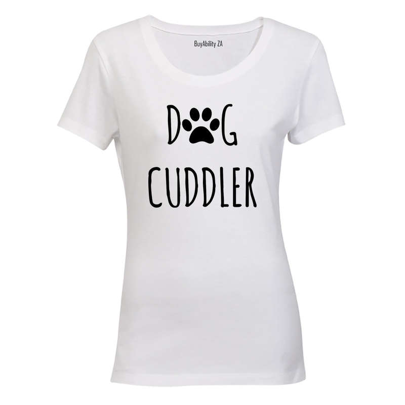Dog Cuddler - Ladies - T-Shirt