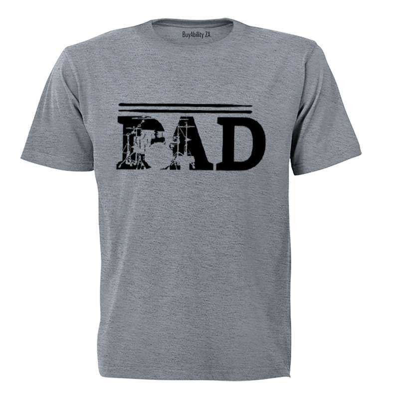 Drummer Dad - Adults - T-Shirt