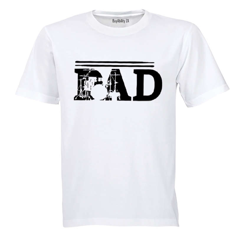 Drummer Dad - Adults - T-Shirt