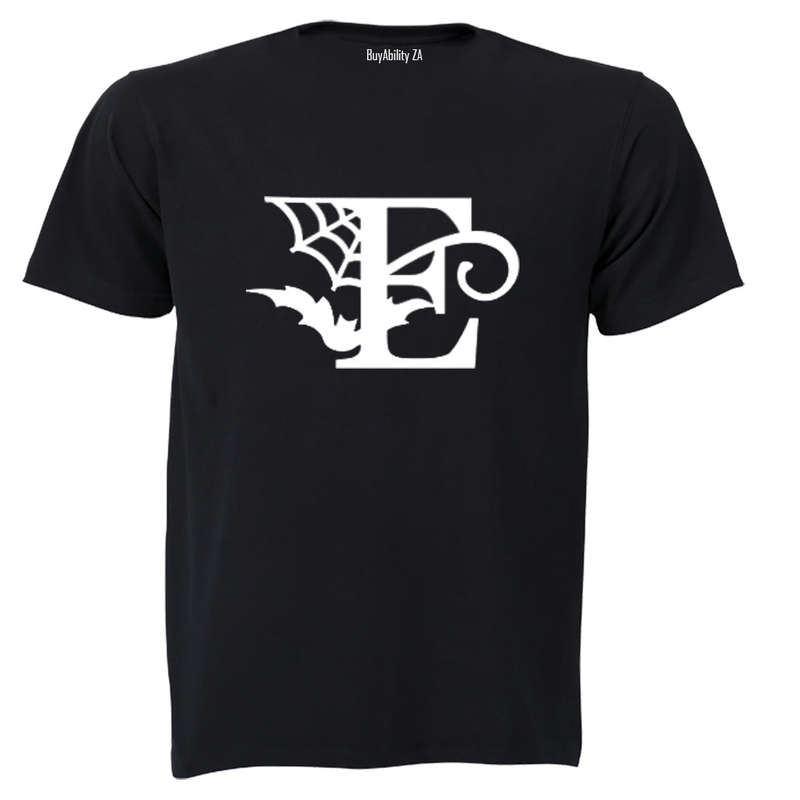 E - Halloween Spiderweb - Kids T-Shirt