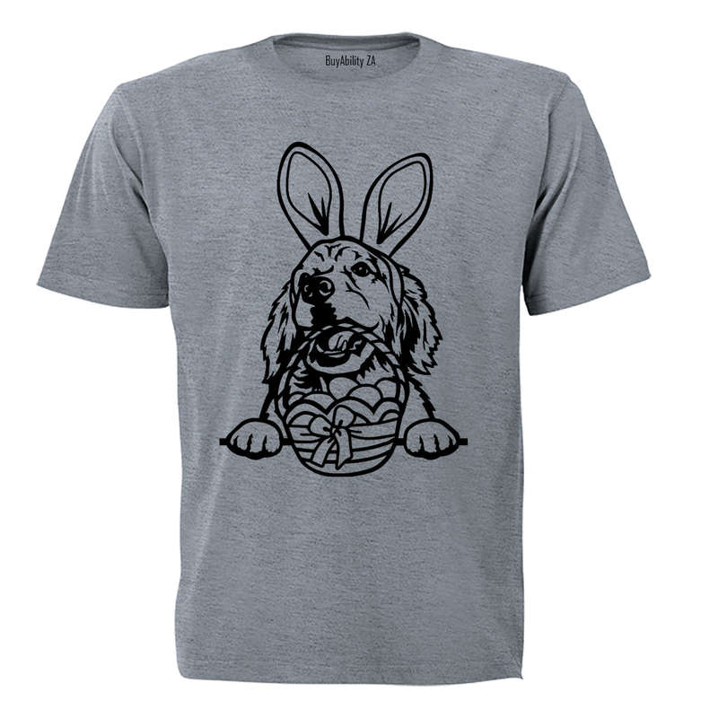 Easter Golden Retriever - Adults - T-Shirt
