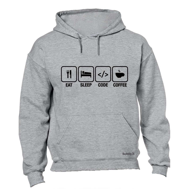 Eat - Sleep - Code - Coffee - Hoodie