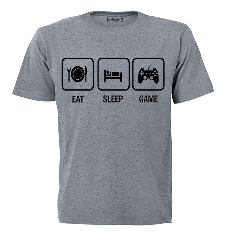 Eat. Sleep. Game - Adults - T-Shirt
