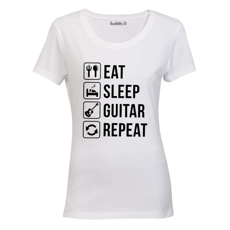 Eat. Sleep. GUITAR - Ladies - T-Shirt