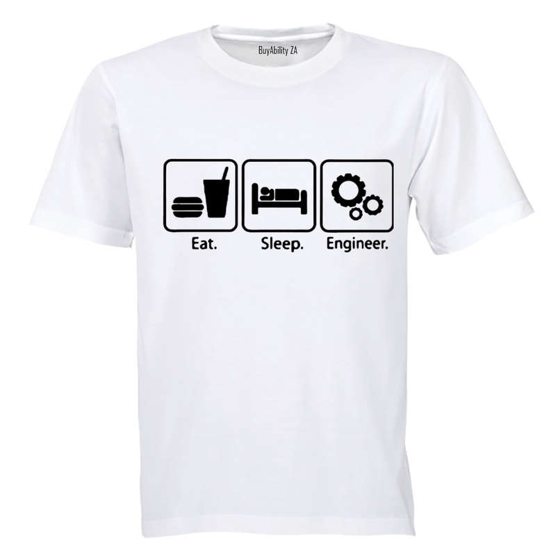 Eat. Sleep. Engineer - Adults - T-Shirt