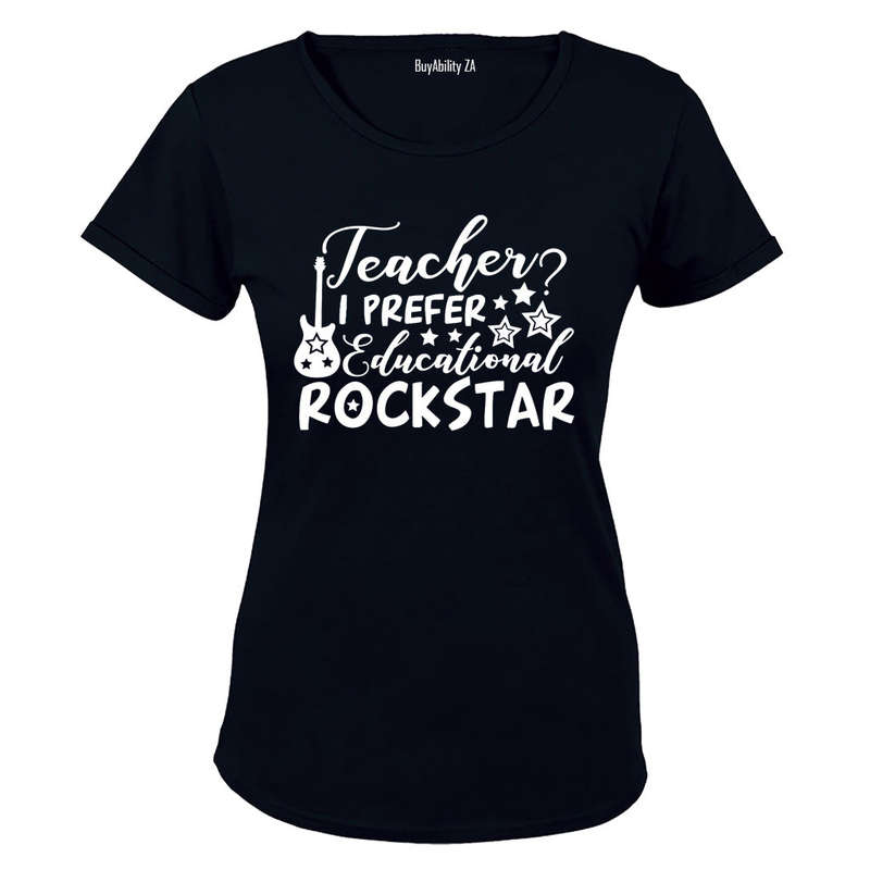 Educational Rockstar - Ladies - T-Shirt