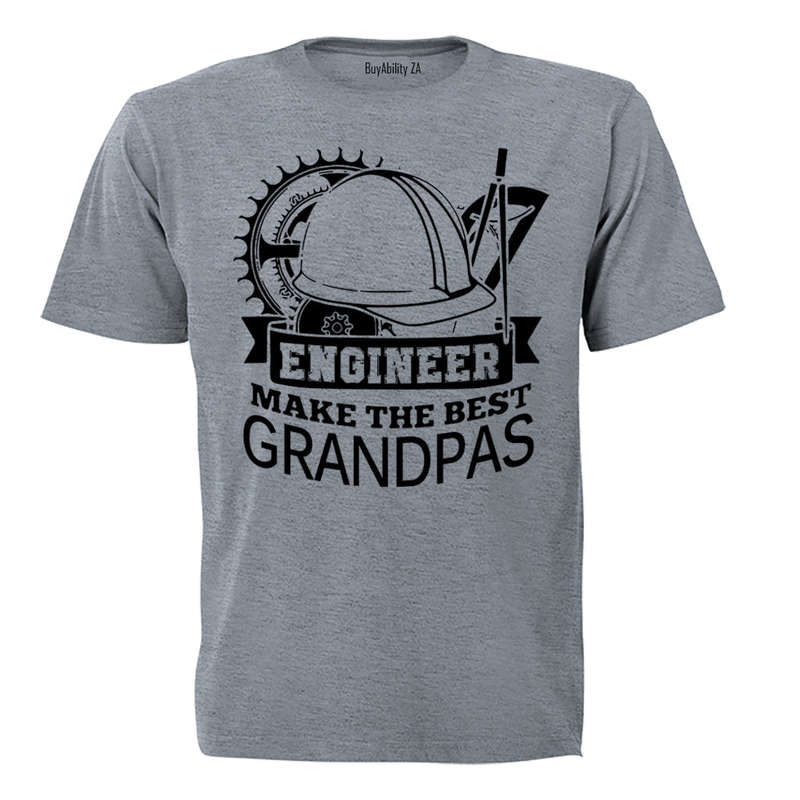 Engineer - The Best Grandpas - Adults - T-Shirt