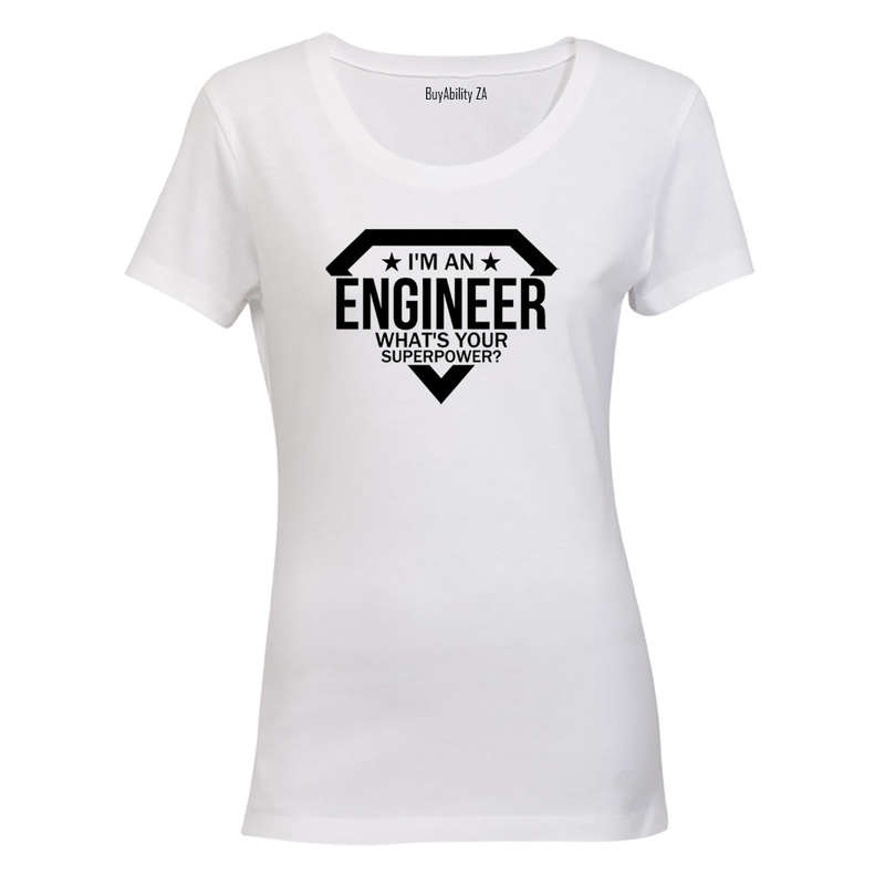 Engineer - Superpower - Ladies - T-Shirt