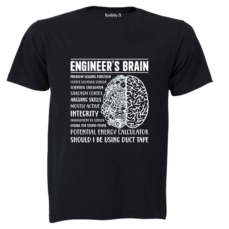 Engineer's Brain - Adults - T-Shirt