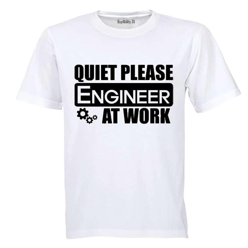 Engineer at Work - Adults - T-Shirt