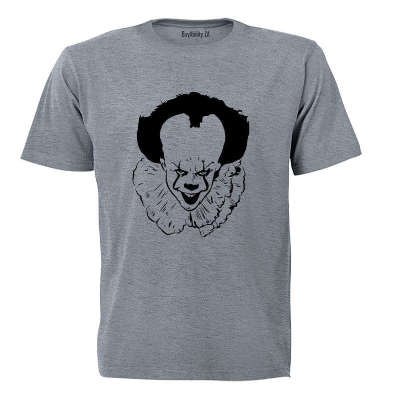 Evil Clown - Halloween - Adults - T-Shirt