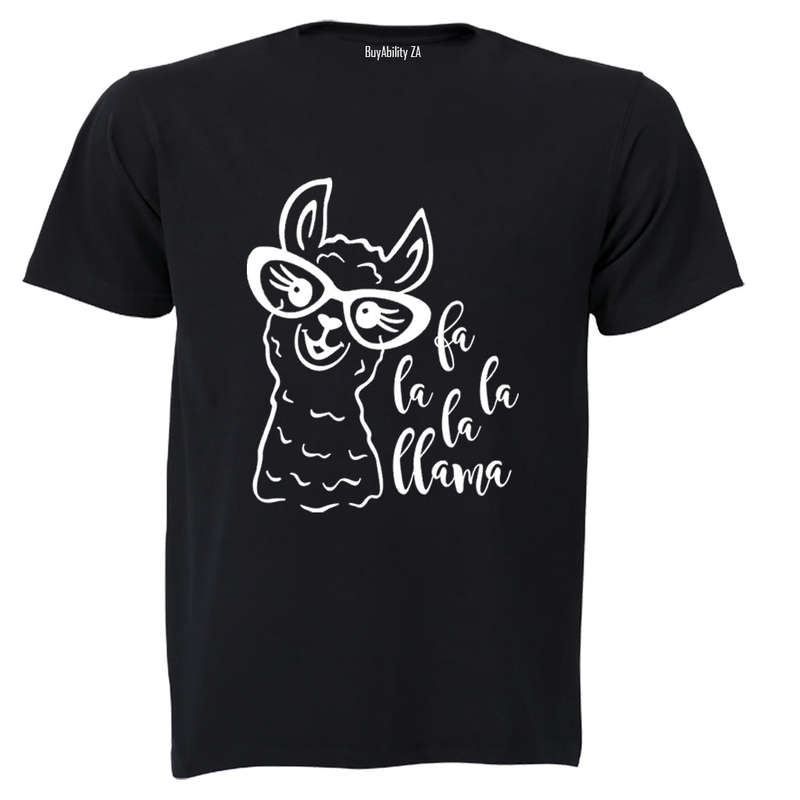 Fa La La Llama - Christmas - Kids T-Shirt