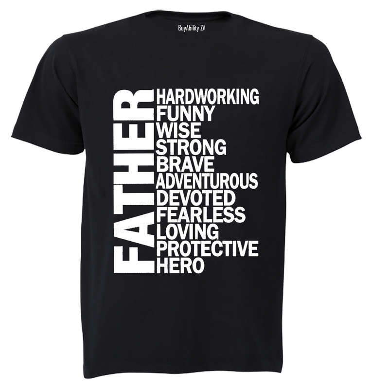 Father - Hard Working - Adults - T-Shirt
