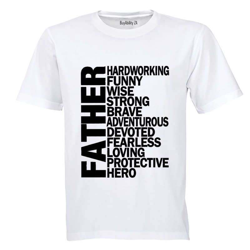 Father - Hard Working - Adults - T-Shirt