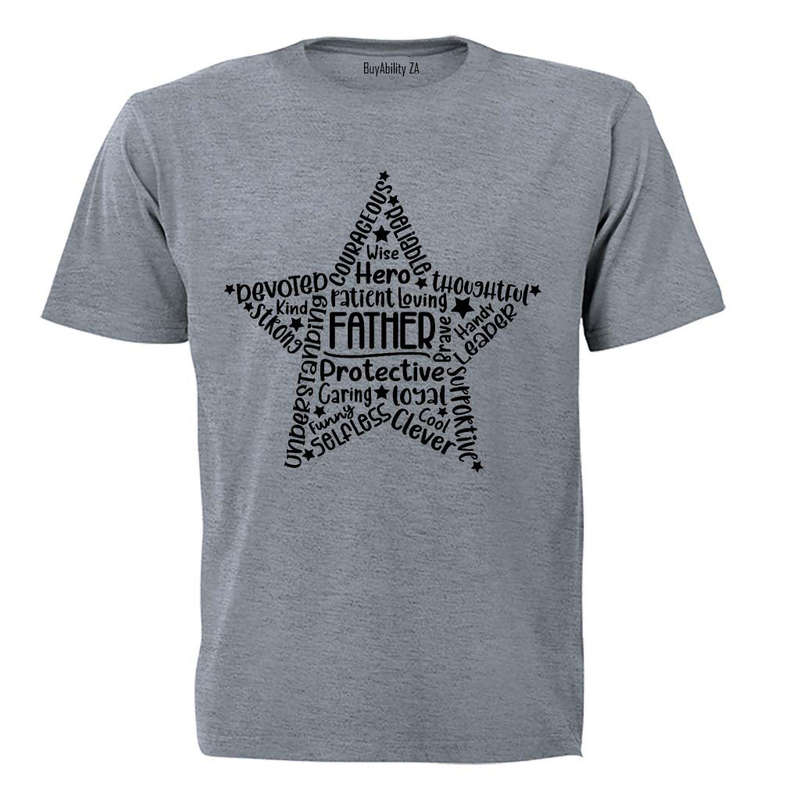 Father - Star - Adults - T-Shirt