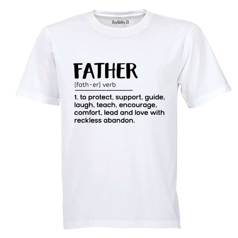 Father - Verb - Adults - T-Shirt