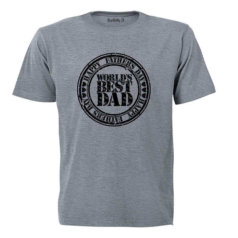 Father's Day - World's Best Dad - Adults - T-Shirt