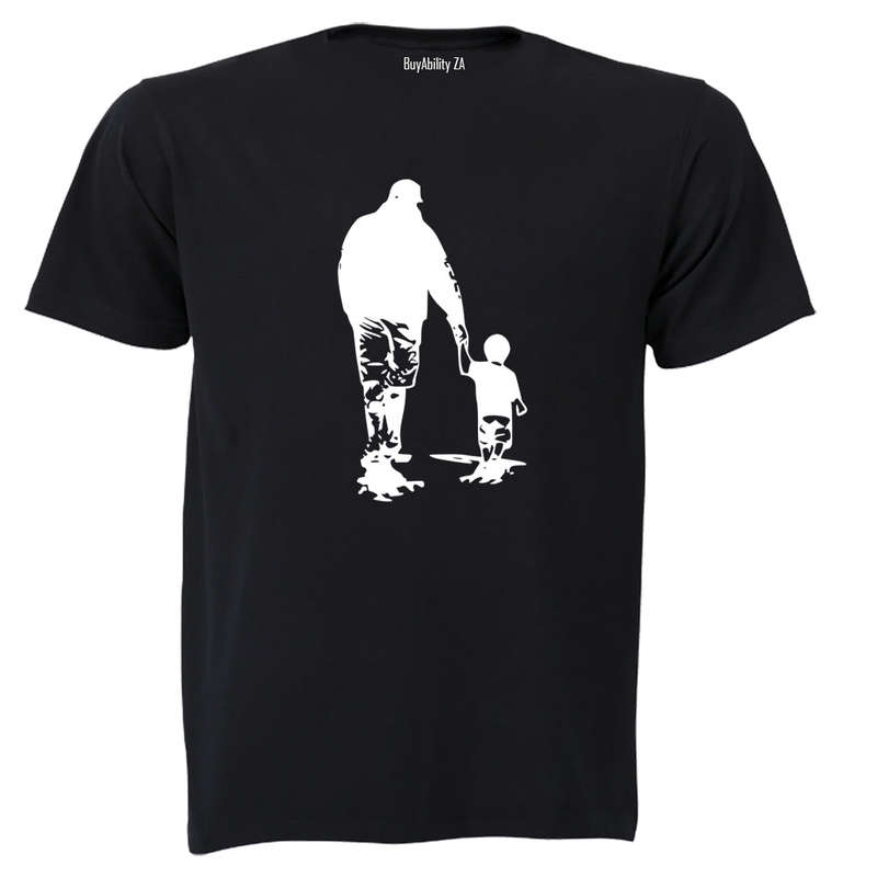 Father and Son - Silhouette - Adults - T-Shirt