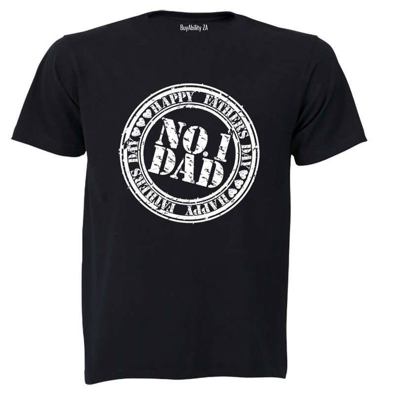 Fathers Day - No. 1 DAD - Adults - T-Shirt