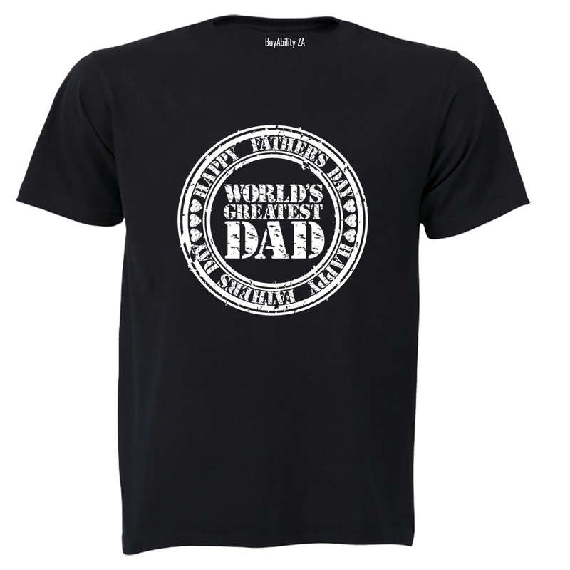 Fathers Day - World's Greatest DAD - Adults - T-Shirt