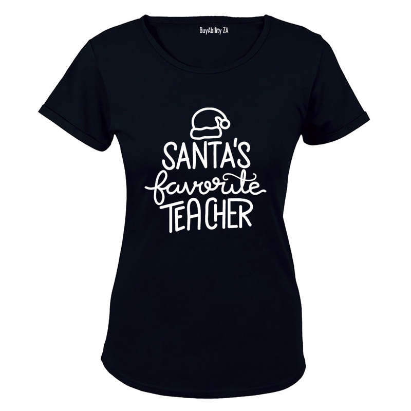 Favorite Teacher - Christmas - Ladies - T-Shirt