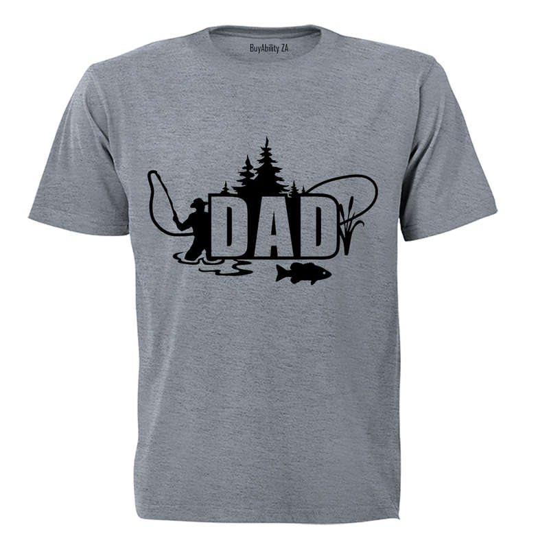 Fishing Dad - Wilderness - Adults - T-Shirt