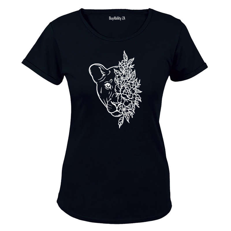 Floral Lioness - Ladies - T-Shirt